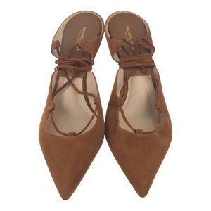 Michael Kors brown  pumps Michael Kors collection size 40 runs size 9